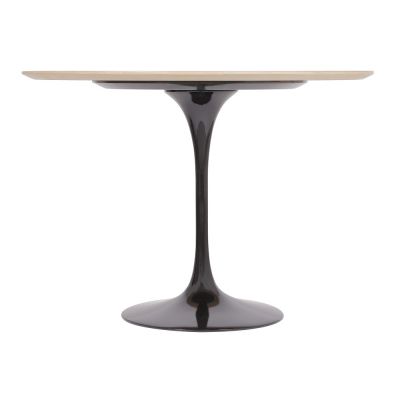 Mesa Saarinen Tulipa Jantar Redonda 124cm Tampo Madeira