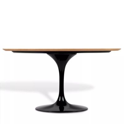 Mesa Saarinen Tulipa Jantar Oval (90X160x73cm) Tampo Madeira Freij