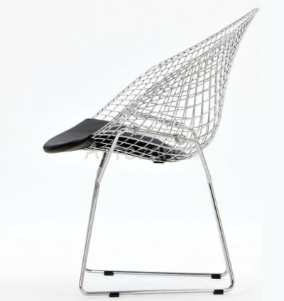 Poltrona Bertoia Diamante (Ao Cromado)