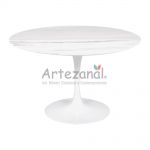 Mesa Saarinen Tulipa Jantar Redonda 107cm Espirito Santo