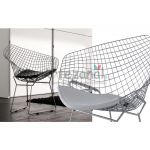 Poltrona Bertoia Diamante (Ao Cromado)